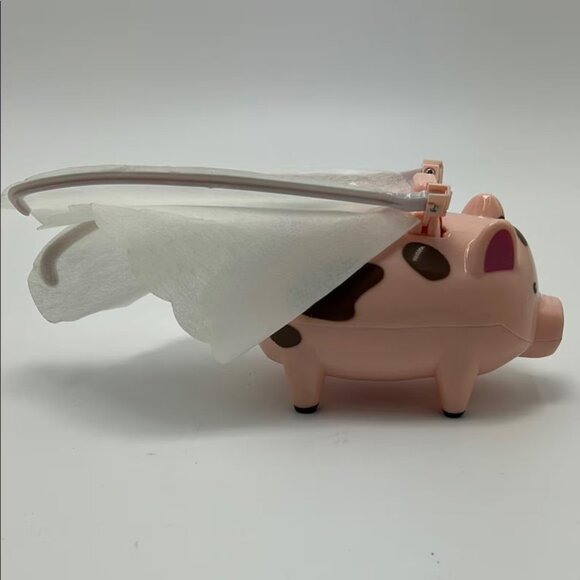 Vintage Flying Pig Toy Battery Operated Pink used - Picture 9 of 13